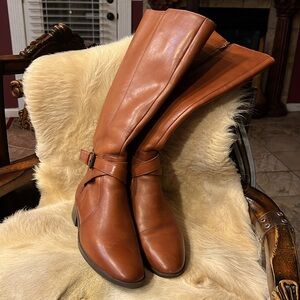 Naturaliz Leather Caramel Color Boots sz8